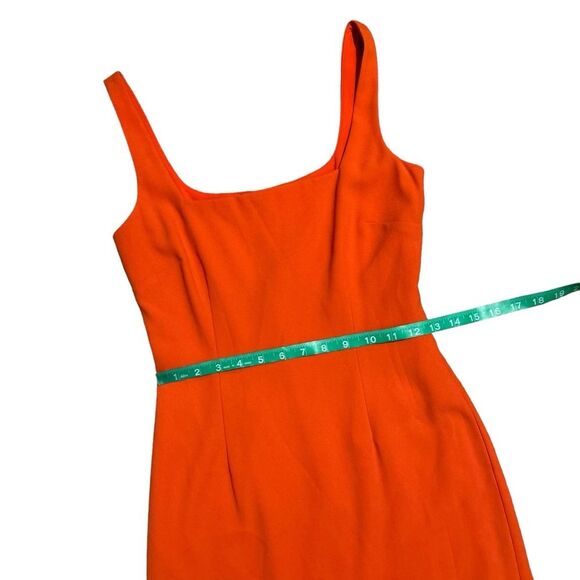 GIANNI BINI NWT Sleeveless Square Neck Ruffle Hi-Lo Reid Maxi Dress Spice - Picture 7 of 12